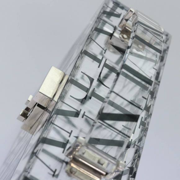 VALENTINO Hand Bag Plastic 2way Clear Auth 78373A - Picture 6 of 16